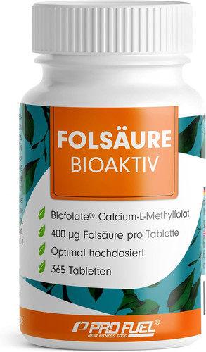 Folsäure bioaktiv 400μg - folsäure,