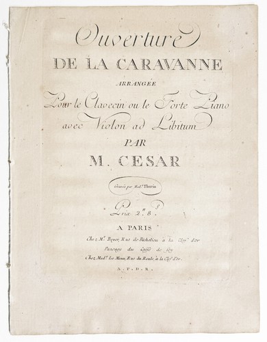 Gretry cesar ouverture - cesar,
