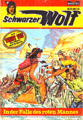 Schwarzer wolf 33 in - schwarzer, 33,