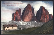 Drei Zinnen-Hütte, Partie in