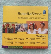 Rosetta Stone Version 4.5: French Level 1,2,3,4 & 5 Set