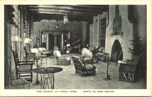 Postcard new mexico santa - new,
