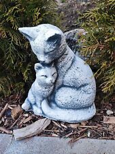 Steinfigur Katze Katzen