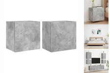 Wandschränke 2 Stk. Betongrau