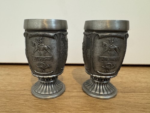 Zinnbecher frieling zinn - 2x,