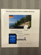 GARMIN TOPO Deutschland V8 PRO. SD Karte original garmin.