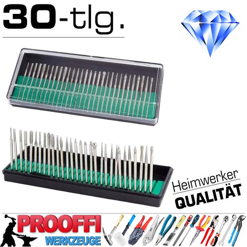 30tlg diamant schleif stift - schleif,