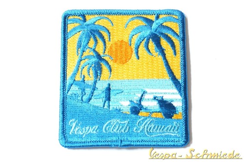 Aufnäher vespa club hawaii - club, hawaii"