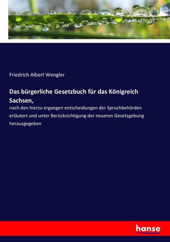 Das bürgerliche gesetzbuch - das,