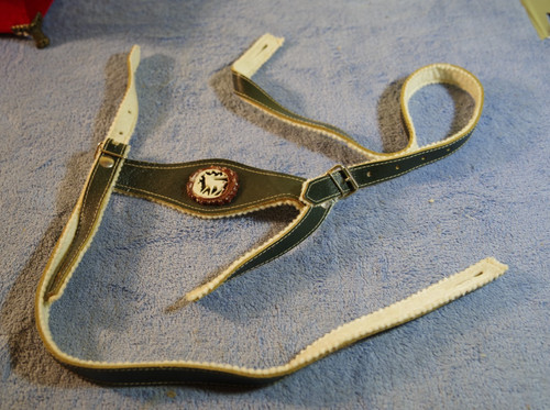 Brustgeschirr aus leder - brustgeschirr,
