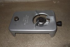 Spirituskocher, DDR, Firma DESCA, Silber, einflammig