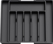 Besteckkasten Besteckeinsatz für Schublade Küche Erweiterbar, Ausziehbar