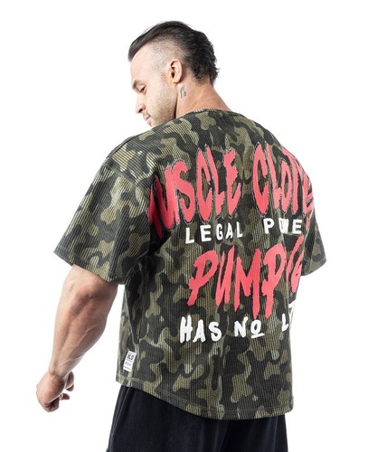 Legal power rag top - top, camo