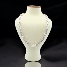 Königskette 9mm und 10mm Halskette 925 Silber massiv & hochwertig Neu Juwelier