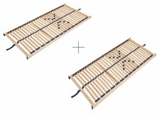 Lattenrost Set für Bett 160x200cm 2x 80x200 cm