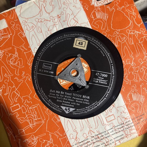 Single elvis presley - single, 7"