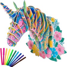 3D Puzzle Färbung Bastelset