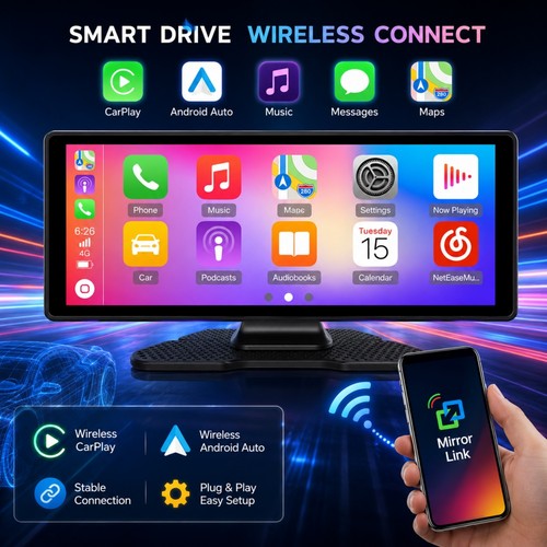 Android auto wireless display - auto,