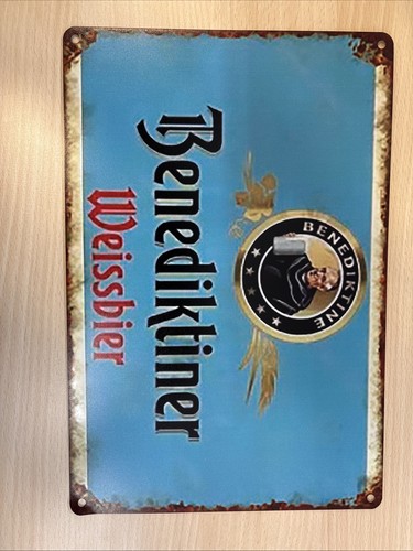 Blechschild benediktiner - blechschild,