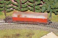 Märklin H0 47445 - ÖBB Taschenwagen mit 40 ft. Container - patiniert - in OVP