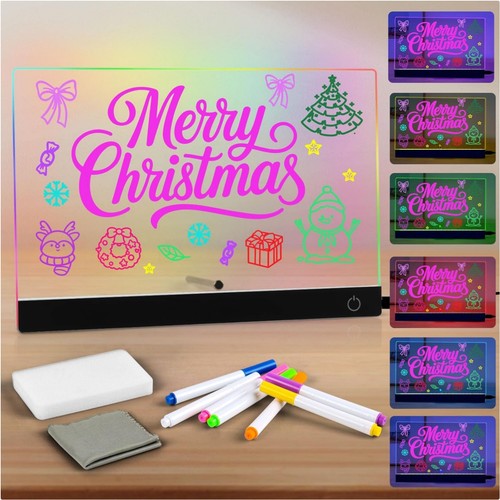 Led notiztafel 30x20cm - led,