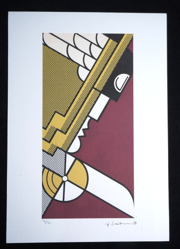 Roy lichtenstein 50x35 - lichtenstein,