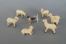 Schafe 6 Stück Höhe= 3,5cm -