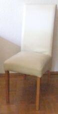 2 Lederstühle Leder Sand Stuhlbeine Eiche Lederstuhl Stühle Stuhl