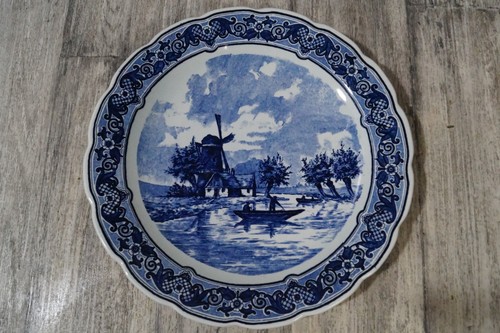 Wandteller delfter blau - wandteller,