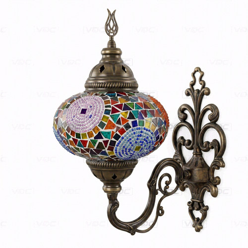 Mehrfarbige türkische mosaik - mehrfarbige,