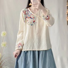 Damen Bestickt Chinesisch
