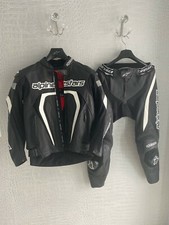 motorradkombi herren leder alpinestars Gr. 48