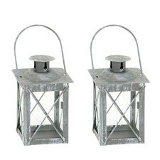 2tlg. Minilaterne WINSTON grau