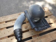 Nehlskamp F12V Süd  Sanitärlüfter Rechteck Tonziegel /Ton anthrazitgrau Schlauch
