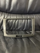 VW Passat 3C B7 Radio Blende echt Carbon R line R36 Dekor Tuning Highline