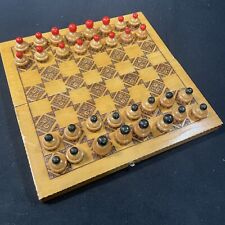 Russisches Schachspiel Neinige Kardier Holzfiguren Dame