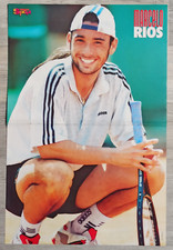 Marcelo Rios Tennis / Mick Doohan 1997 BRAVO Sport German Poster 42 x 28 RARE