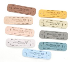 2 Aufnäher Etiketten, Labels
