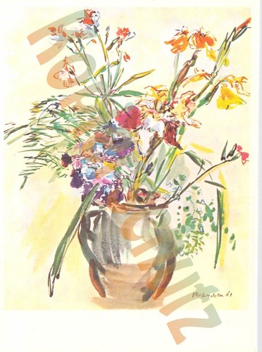 Künstler oskar kokoschka - künstler, ak