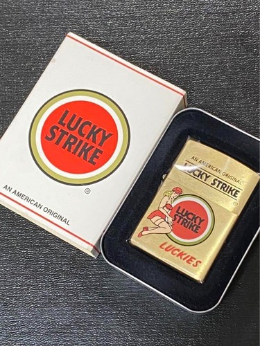 Neu zippo lucky strike gold - lucky,