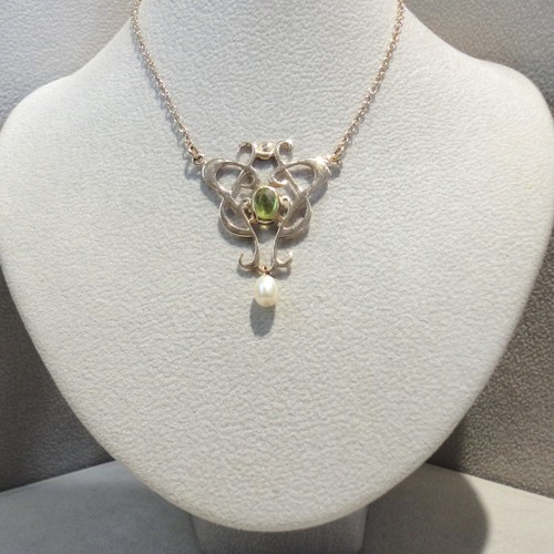 Peridot collier - peridot,