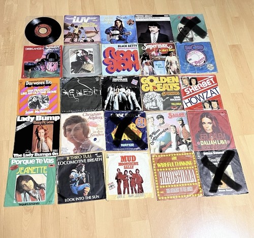 Singles zoll konvolut pop - zoll,