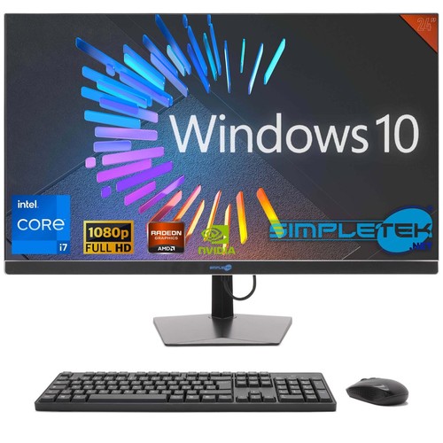 All one win 10 ram - i7, 24"