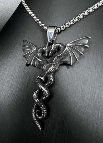 Drache knoten anhänger - drache,