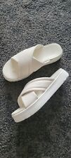UGG cross over Sandale Pantolette Flip Flop Gr. 38 NEU Original creme