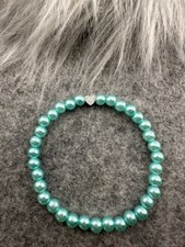 Perlenarmband Miracle Beads Effekt Magic Pearls Schmuck Herz Charm Dame Geschenk