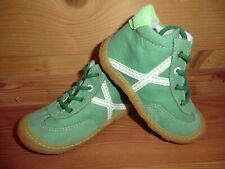 Ricosta Pamy Gr. 21 Gr. 22 grün Halbschuhe Innensohle ergänzen echtes Leder