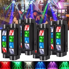 8LED RGBW Laser Spider Beam