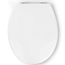 Toilettensitz O Form Weiß