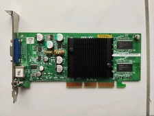 ASUS NVIDIA GEFORCE FX 5200 128MB V9520MAGIC/T AGP VGA S-VIDEO GRAFIKKARTE#1128
